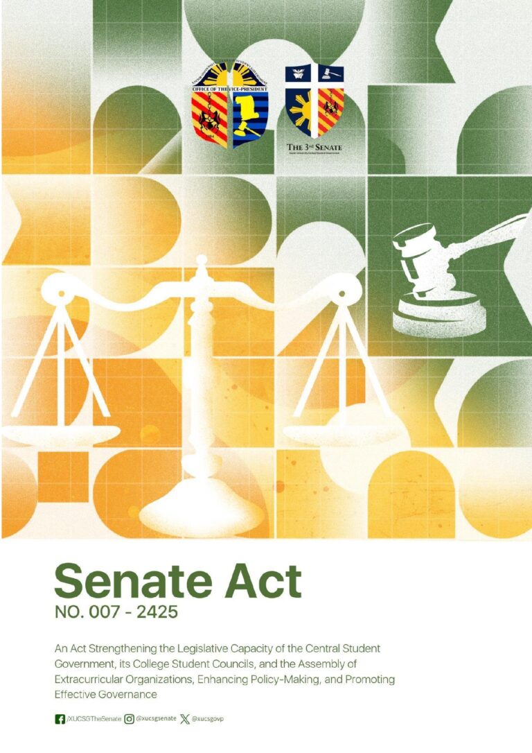 An Act Strengthening the Legislative Capacity of the Central Student Government, its College Student Councils, and the Assembly of Extracurricular Organizations, Enhancing Policy-Making, and Promoting Effective Governance